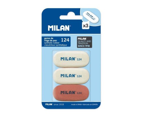 BLÍSTER 3 GOMAS 124 MILAN