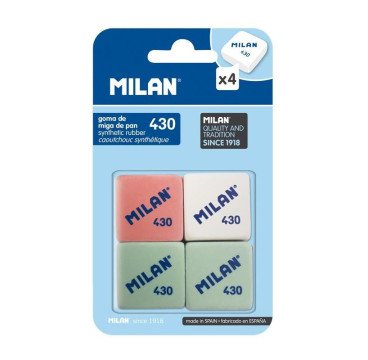 BLISTER 4 GOMAS MILAN 430