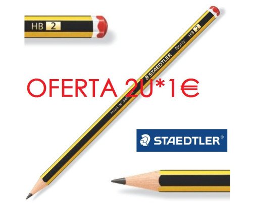OFERTA 2 LAPICE STAEDTLER 2*1€