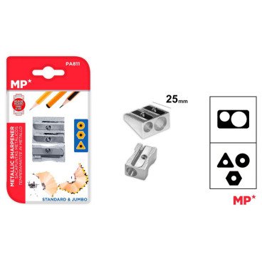 PACK 2 SACAPUNTA METALICA