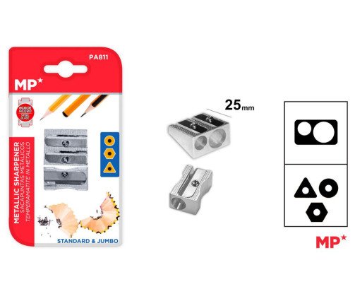 PACK 2 SACAPUNTA METALICA