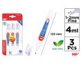 3 CORRECTOR BLIGRAFO PUNTA 1.2MM 4ML