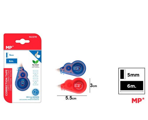 MINI CINTA CORRECTOR 5MM*6M