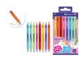 8 BOLIGRAFO COLOR CON PURPURINA