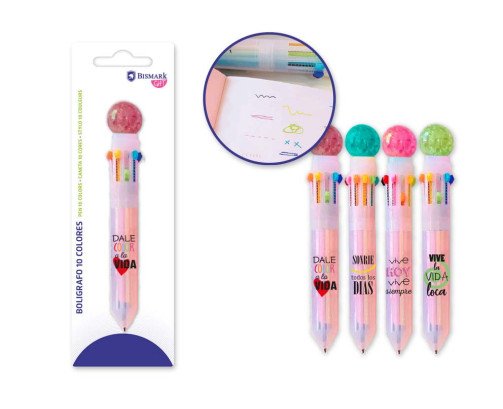 BOLIGRA 10COLORES