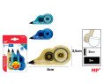 PACK 3 MINI CINTA CORRECTOR 5MM*5M