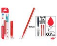 3 RECAMBIO PARA BOLIGRAFO BORRABLE ROJO