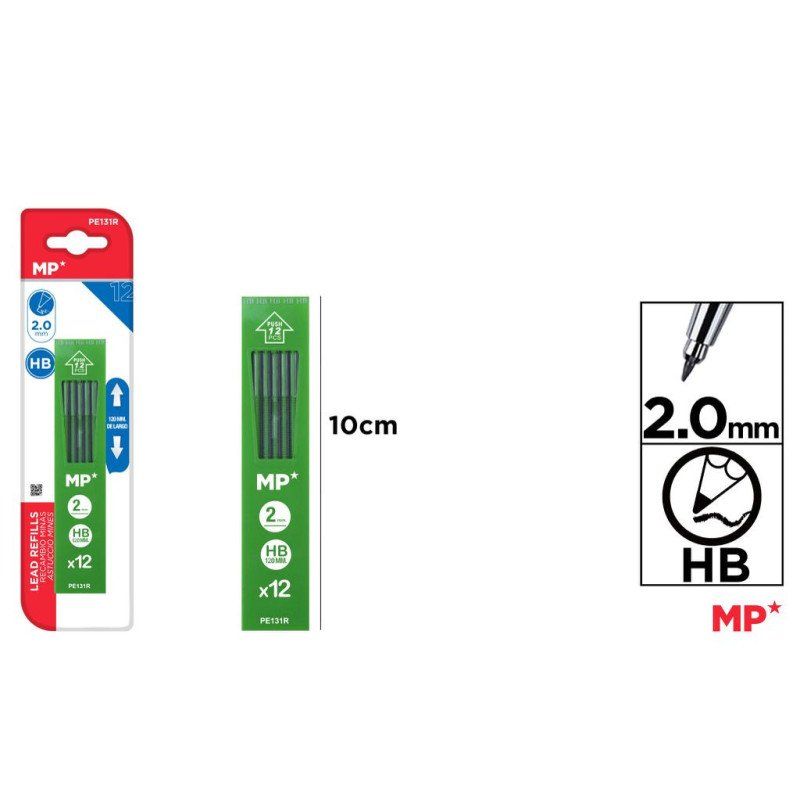 ESTUCHE DE MINAS 2.0MM 12MINAS