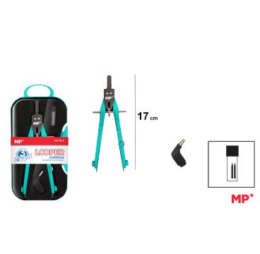 COMPAS ESPEICAL LOOPER 3PIEZAS