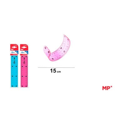 REGLA FLEXIBLE 15CM