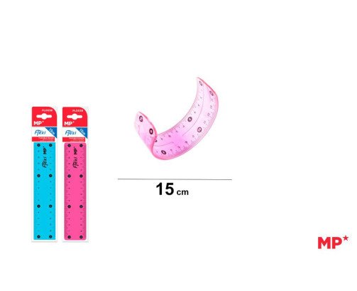 REGLA FLEXIBLE 15CM