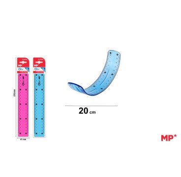 REGLA FLEXIBLE 20CM