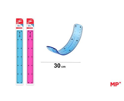 REGLA FLEXIBLE 30CM