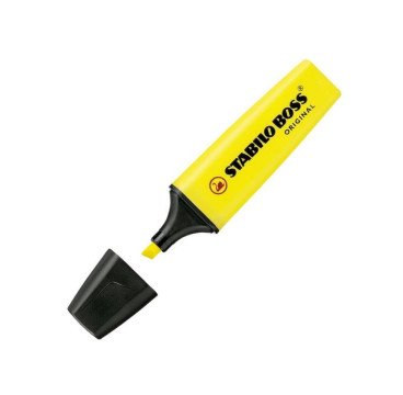 ROTULADOR FLUORESCENTE STABILO BOSS AMARILLO REF. 70/24