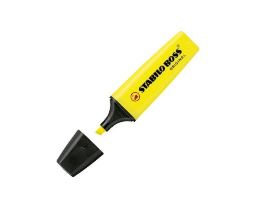 ROTULADOR FLUORESCENTE STABILO BOSS AMARILLO REF. 70/24