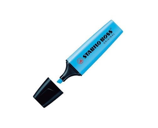 ROTULADOR FLUORESCENTE STABILO BOSS AZUL REF. 70/31