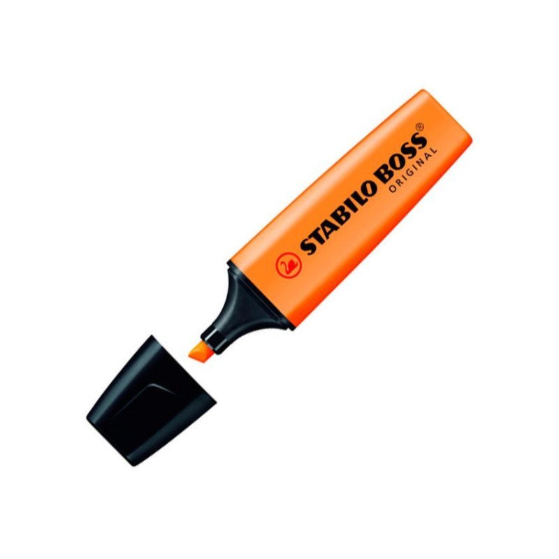 ROTULADOR FLUORESCENTE STABILO BOSS NARANJA REF. 70/54