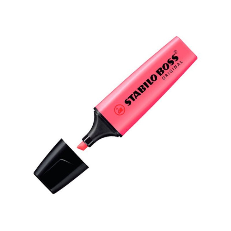 ROTULADOR FLUORESCENTE STABILO BOSS ROSA REF. 70/56