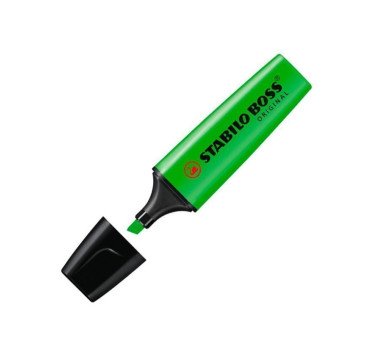 ROTULADOR FLUORESCENTE STABILO BOSS VERDE REF. 70/33