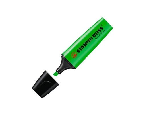 ROTULADOR FLUORESCENTE STABILO BOSS VERDE REF. 70/33