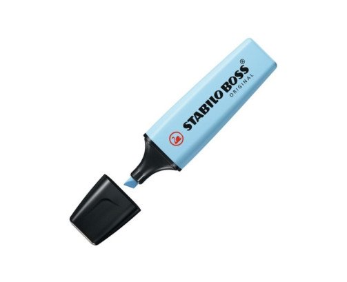 ROTULADOR FLUORESCENTE STABILO BOSS AZUL PASTEL REF. 70/112