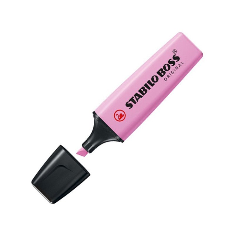 ROTULADOR FLUORESCENTE STABILO BOSS FUCSIA PASTEL REF. 70/158