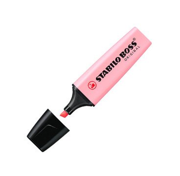 ROTULADOR FLUORESCENTE STABILO BOSS ROSA PASTEL REF. 70/129