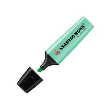 ROTULADOR FLUORESCENTE STABILO BOSS VERDE PASTEL REF. 70/116