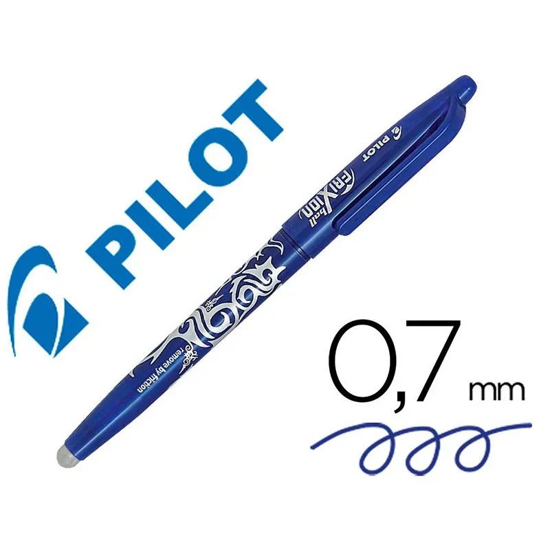 Pilot FRIXION borrable azul