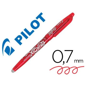 Pilot FRIXION borrable rojo