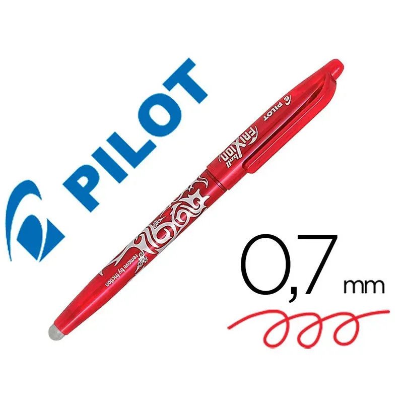 Pilot FRIXION borrable rojo