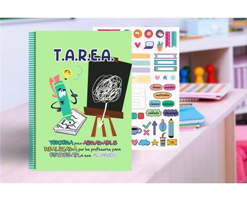 CUADERNOS A4 CON ANILLAS TAPA PLASTICO 120H CUADRICULADO 5*5MM 90GRS