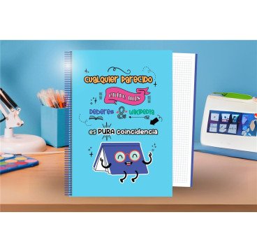 CUADERNOS A4 CON ANILLAS TAPA PLASTICO 120H CUADRICULADO 5*5MM 90GRS