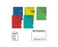 BLOC ESPIRAL CAMPUS A5+ TAPA POLIPROPILENO 80 H. 90 G. DOBLE RAYA 2,5 MM. REF. 2437