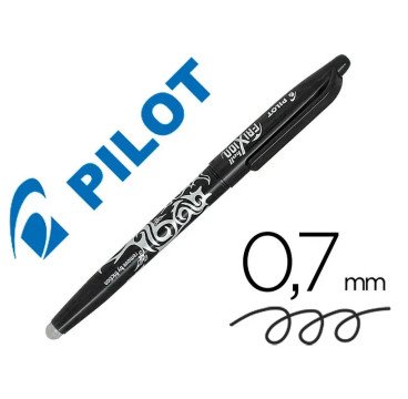 Pilot FRIXION borrable negro