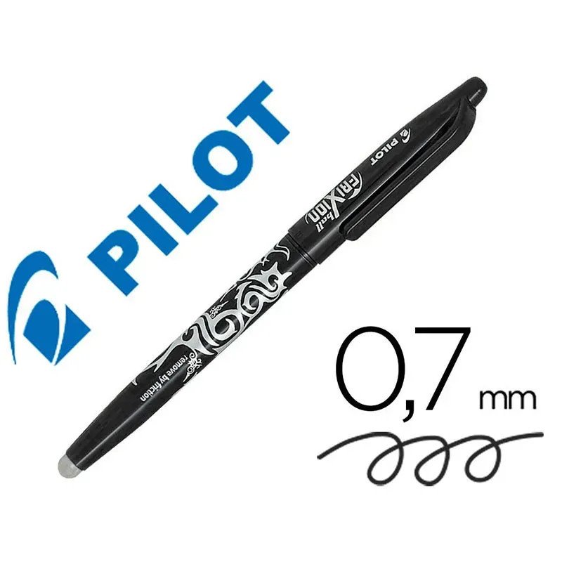 Pilot FRIXION borrable negro