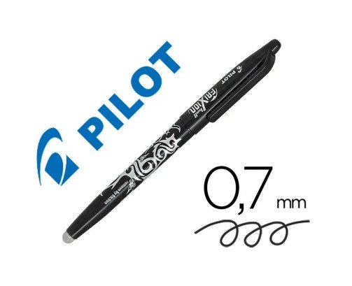 Pilot FRIXION borrable negro