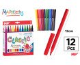 12 ROTULADORES CLASICO