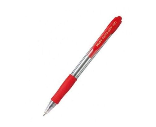 Pilot SUPER GRIP (M) rojo