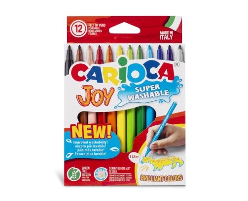 12 ROTULADORES PUNTA FINA JOY 2.8MM