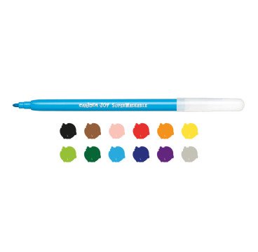 24 ROTULADORES PUNTA FINA JOY 2.8MM