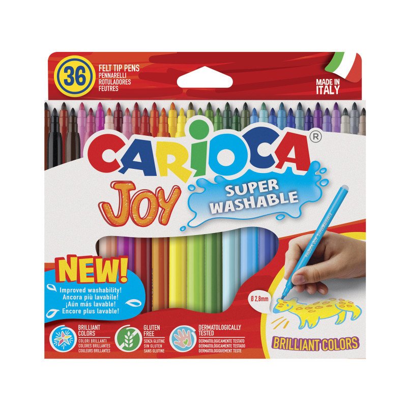 36 ROTULADORES PUNTA FINA JOY 2.8MM