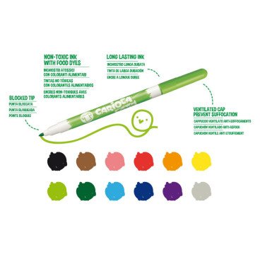 ROTULADORES PARA TEJIDOS PUNTA MAXI 6MM
