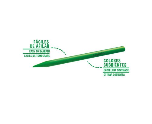 12 CERAS RESISTENTES PLASTELLO