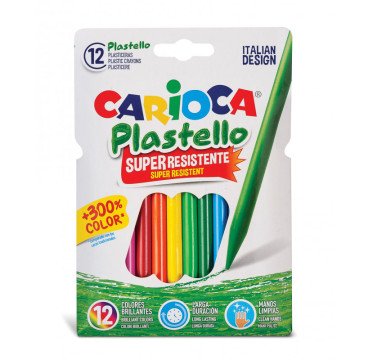 12 CERAS RESISTENTES PLASTELLO