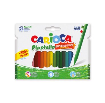 24 CERAS RESISTENTES PLASTELLO