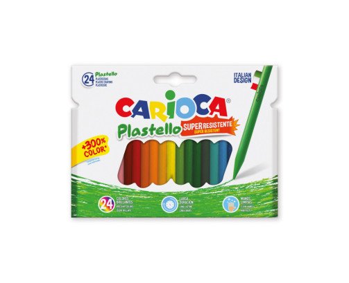 24 CERAS RESISTENTES PLASTELLO