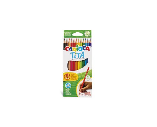 12 LÁPICES DE COLORES TITA 4MM