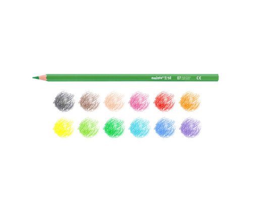 12 LÁPICES DE COLORES TITA 4MM