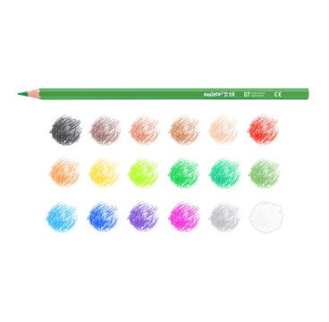 18 LÁPICES DE COLORES TITA 3MM